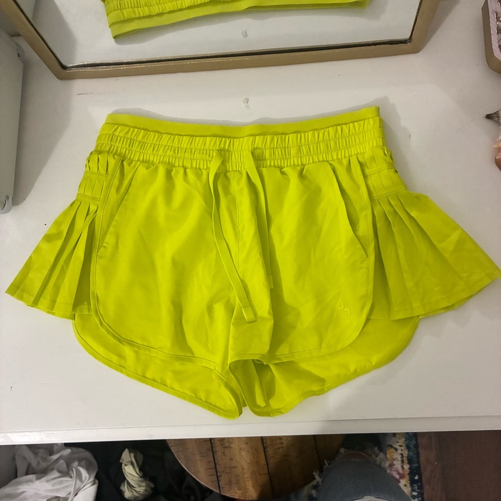 JoyLab Neon Yellow Athletic Shorts Size Medium Target